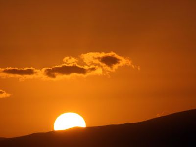 One day, the sun will set for good on Lanai, Hawaii.