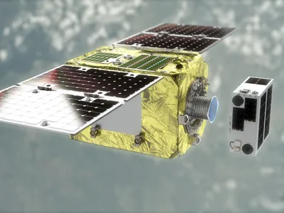 ELSA-d is a demonstration device designed to show that space debris removal is possible.
