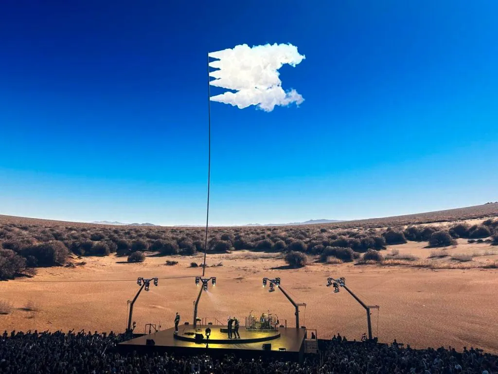 U2 performing at Sphere in Las Vegas