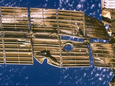 In 1997, an uncrewed ship collided with Russia&#39;s Mir Space Station, causing damage to Mir&#39;s solar array panel. As the number of human-made objects in space grows, the risk of collisions in Earth orbit increases.